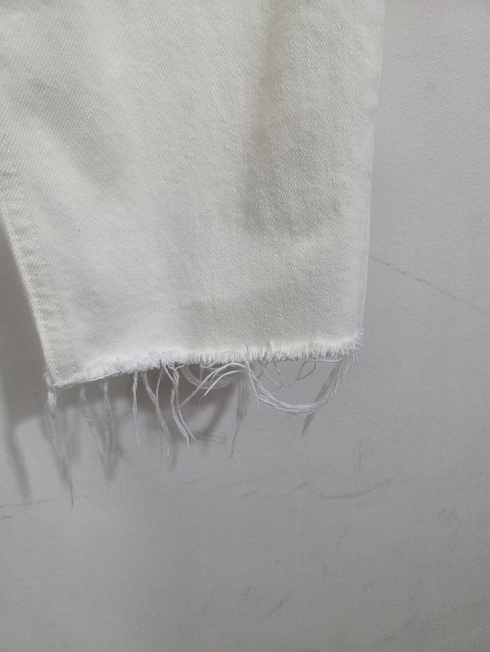 Re/Done 90s High Rise Ankle Crop Jeans Vintage White Denim Size 30 Boho Casual - Picture 2 of 10